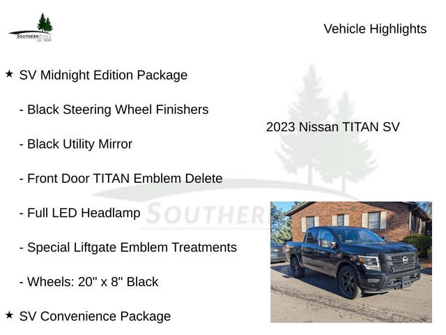 Used 2023 Nissan Titan SV w/ SV Convenience Package image 23