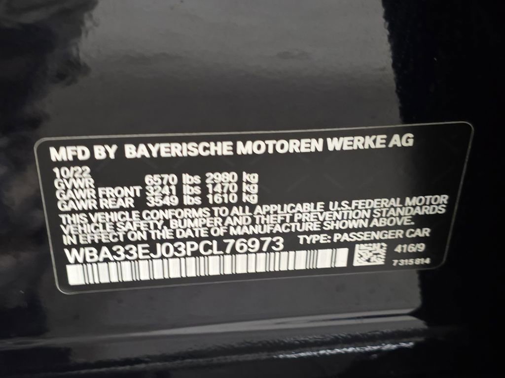 Certified 2023 BMW 760i xDrive w/ Executive Package AWD/4WD image 34