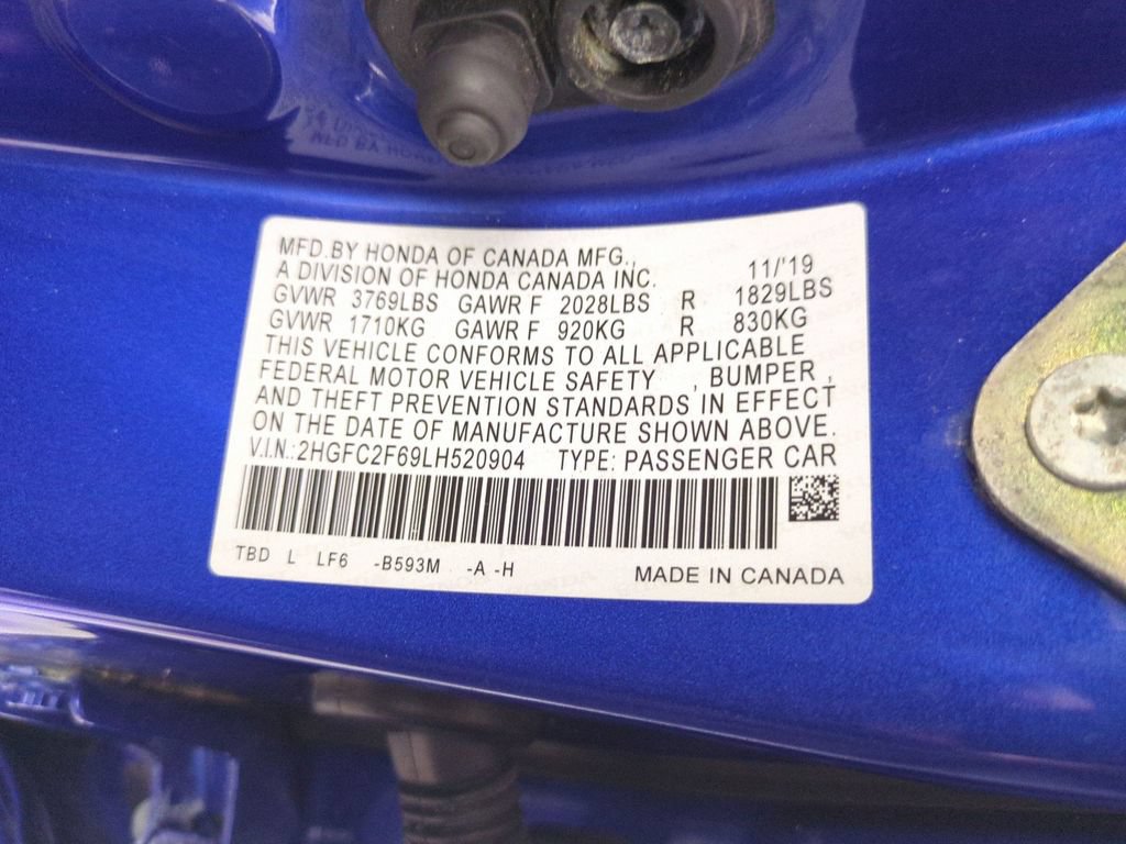 Used 2020 Honda Civic LX image 37