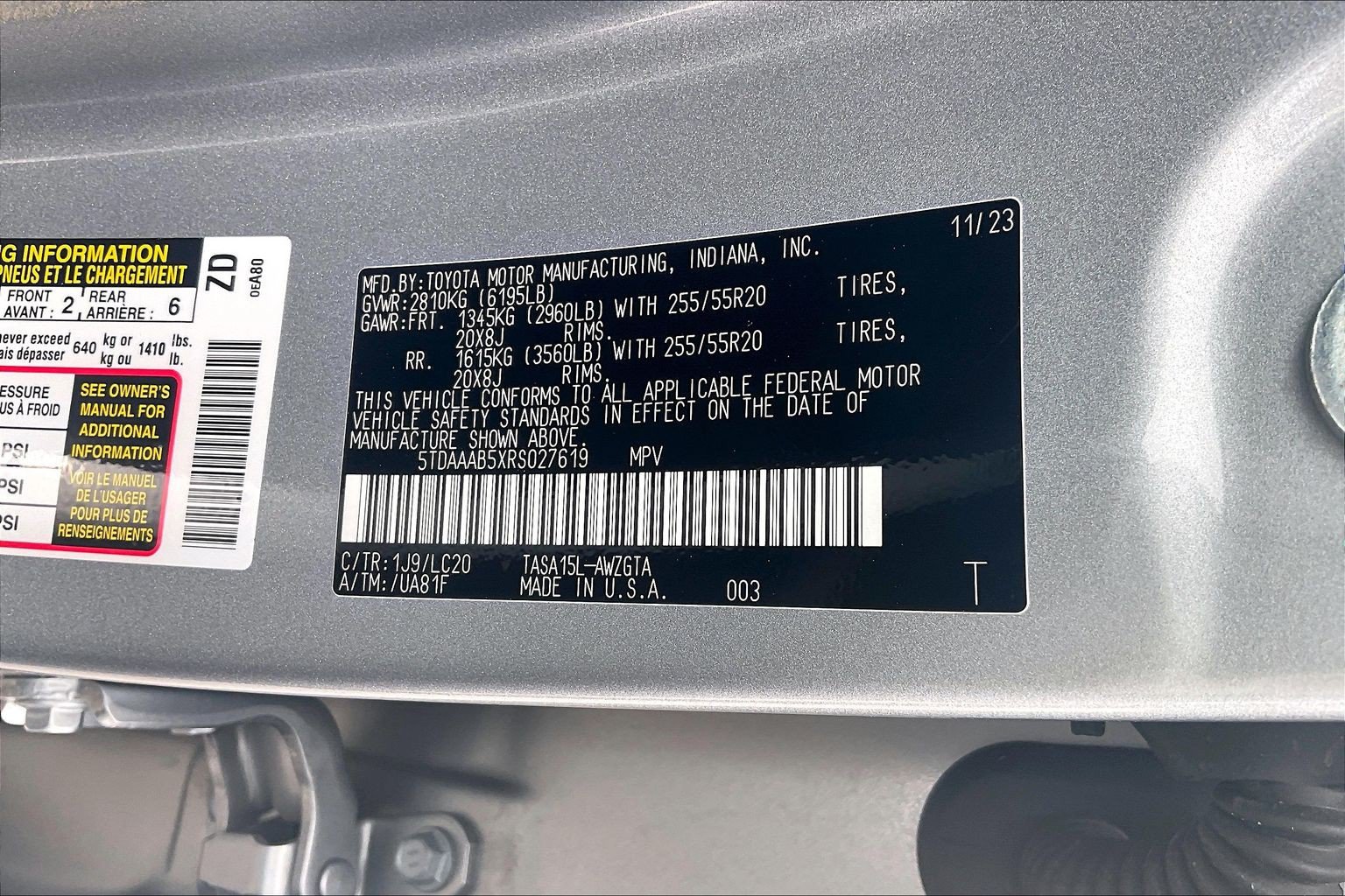Used 2024 Toyota Grand Highlander AWD image 38