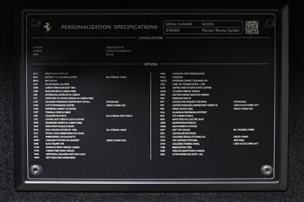 Used 2025 Ferrari Roma Spider image 29