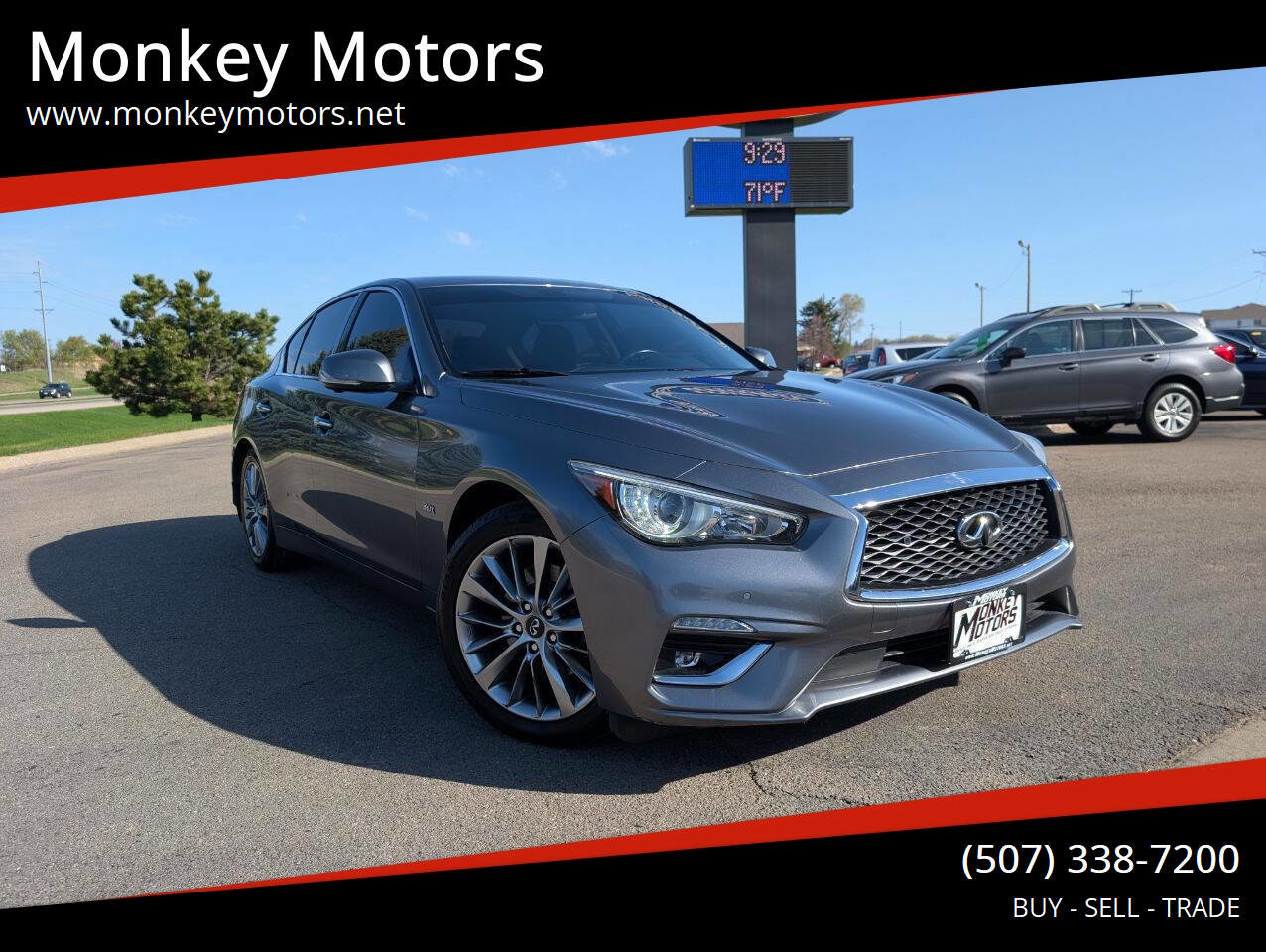 Used 2018 INFINITI Q50 Luxe w/ Sensory Package (Luxe)
