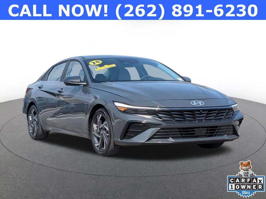 Certified 2024 Hyundai Elantra Limited FWD image 1