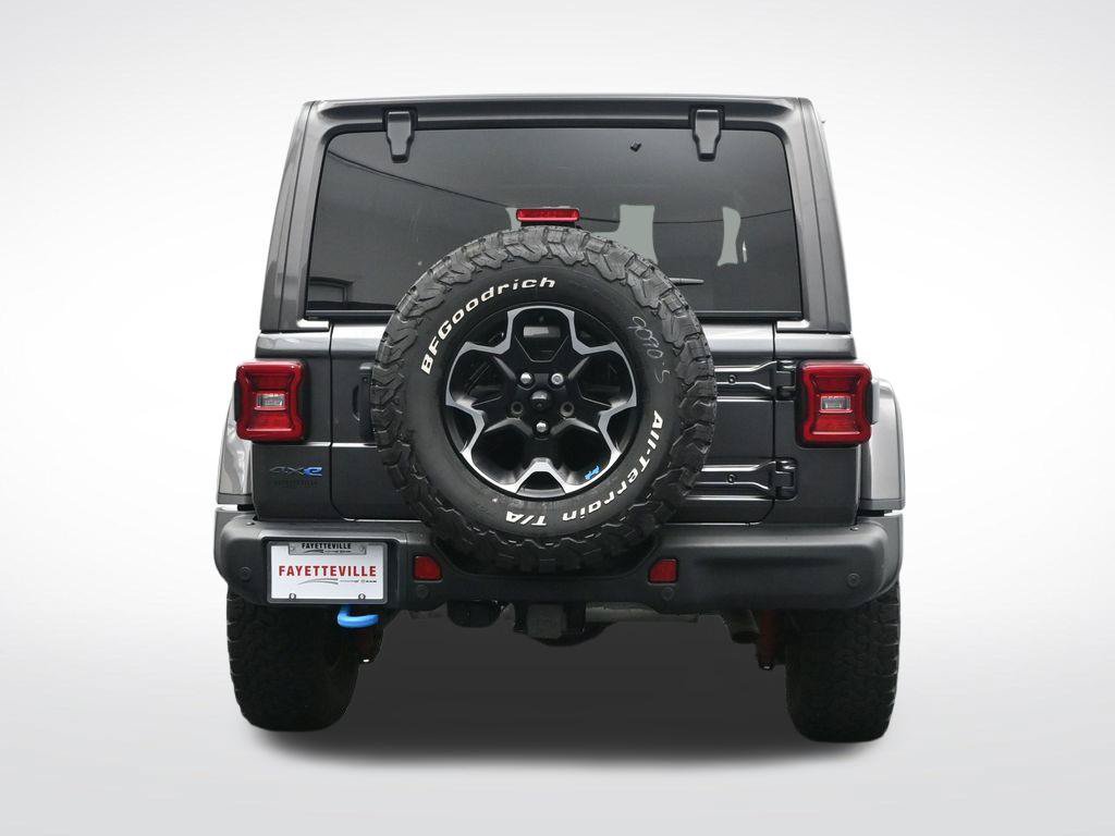 Used 2021 Jeep Wrangler Unlimited Rubicon 4xe w/ Steel Bumper Group AWD/4WD image 6