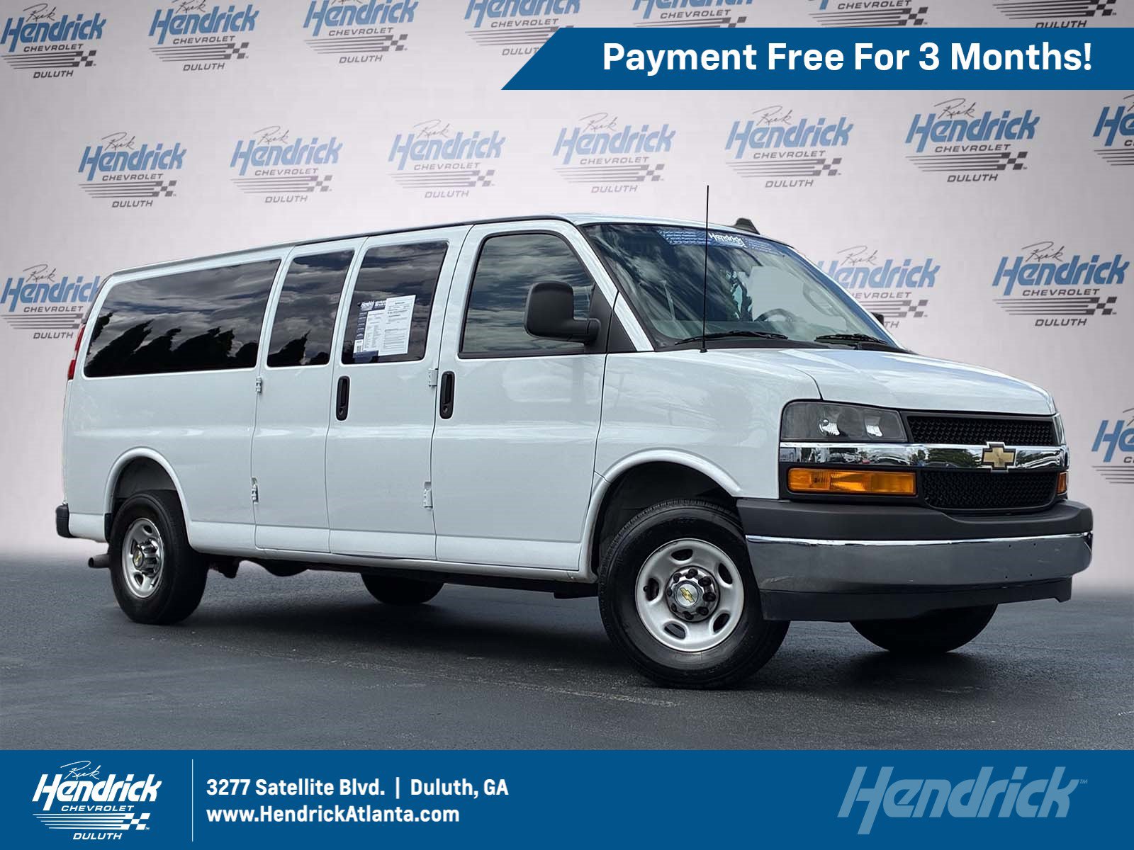 Used 2025 Chevrolet Express 3500 LT w/ LT Preferred Equipment Group RWD image 1