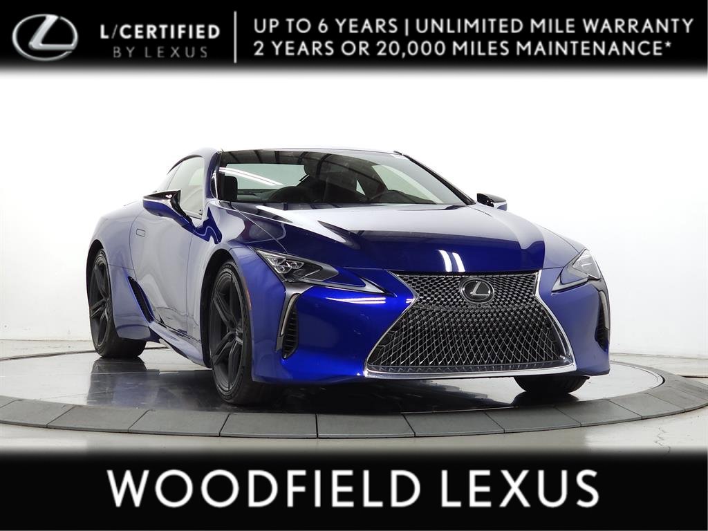 Certified 2024 Lexus LC 500 Coupe