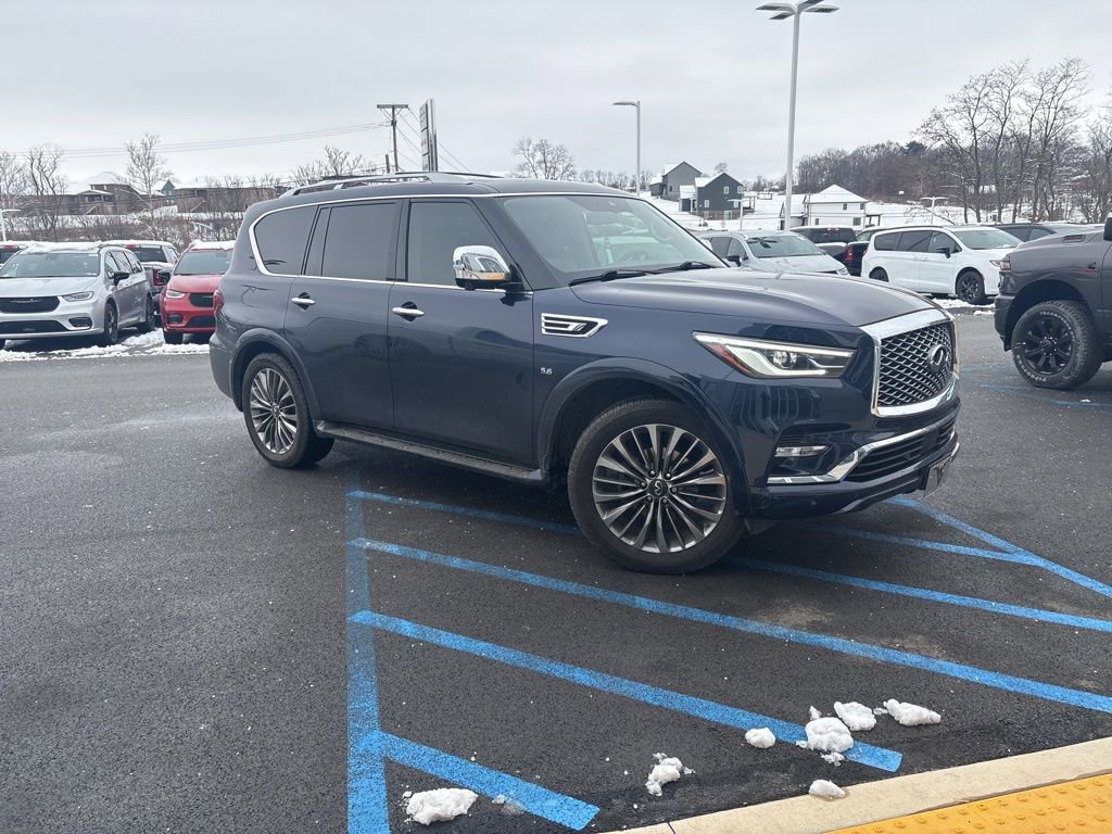 Used 2018 INFINITI QX80 4WD w/ Deluxe Technology Package