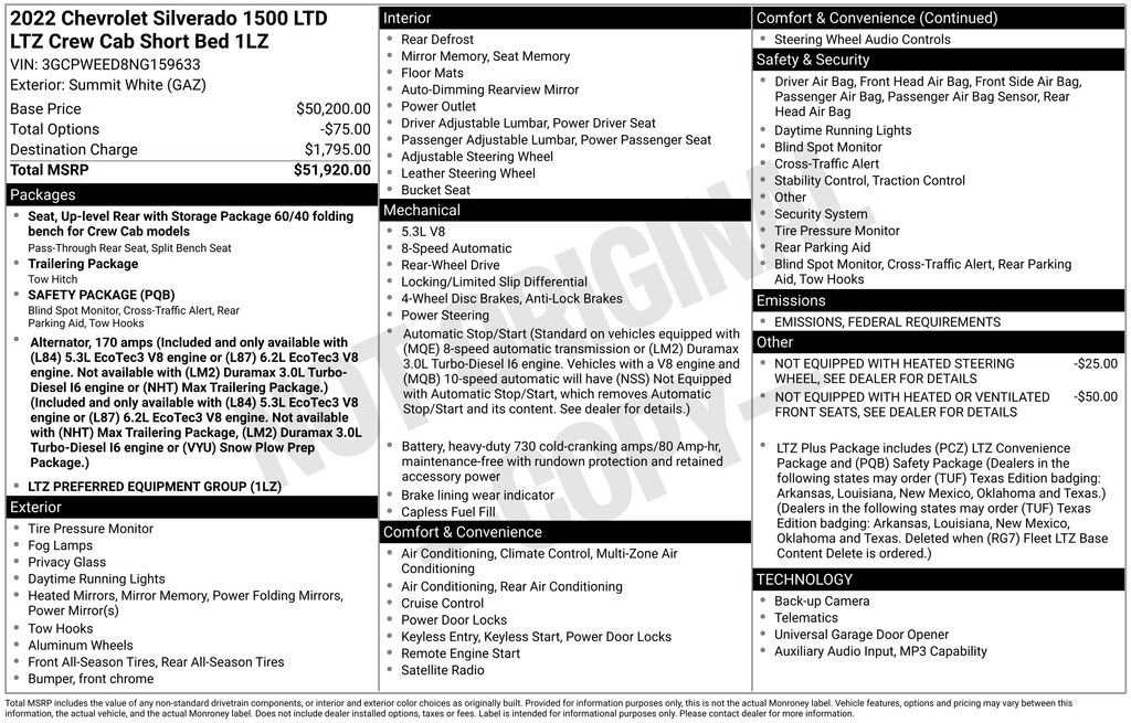 Used 2022 Chevrolet Silverado 1500 LTZ image 6