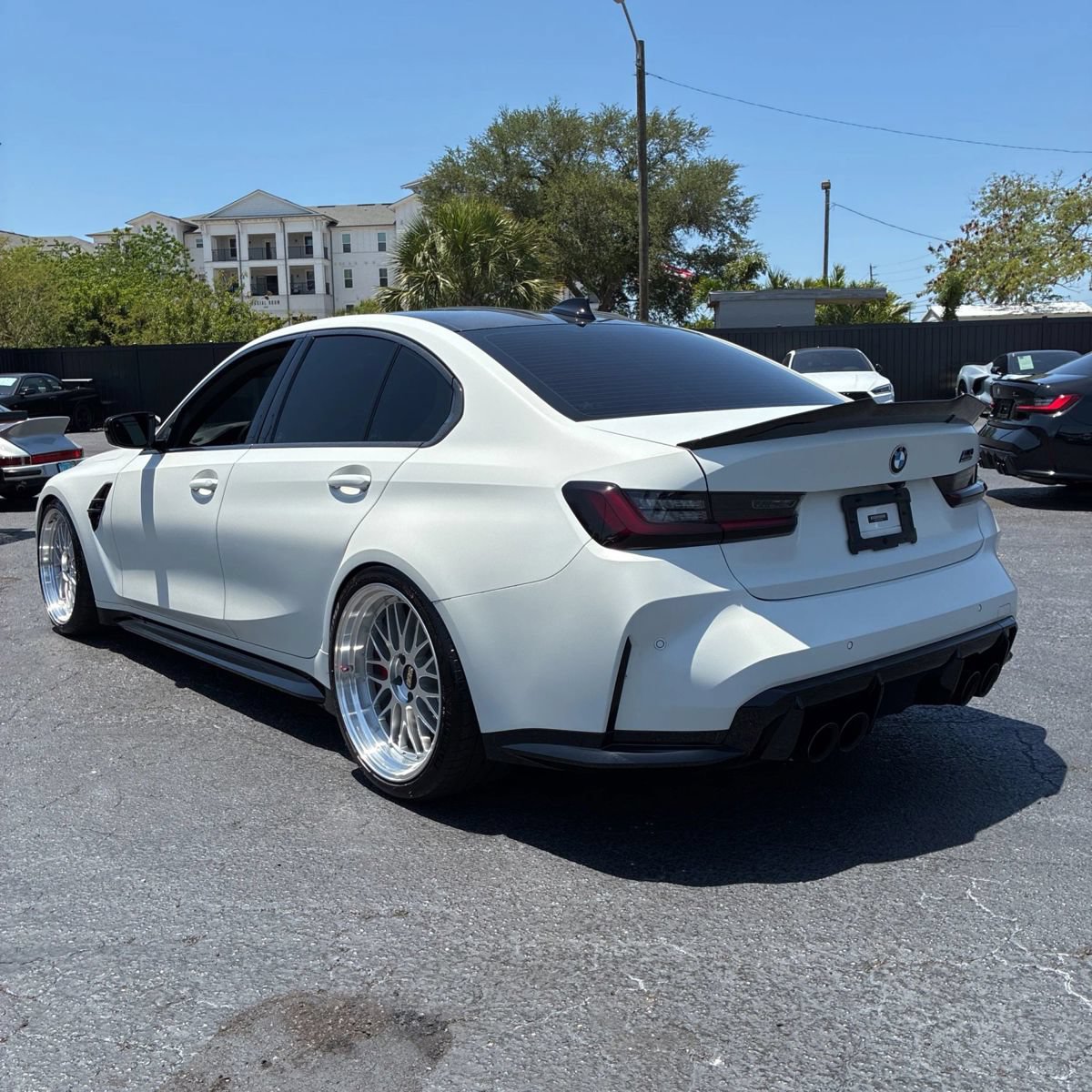 Used 2021 BMW M3 Competition w/ Executive Package RWD image 8