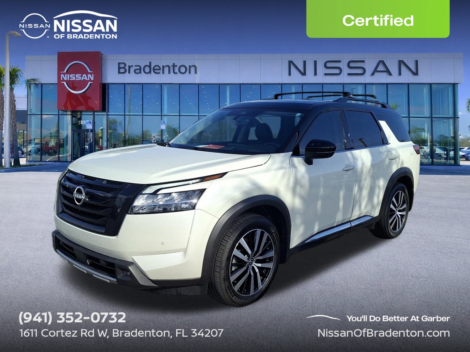 Certified 2023 Nissan Pathfinder Platinum