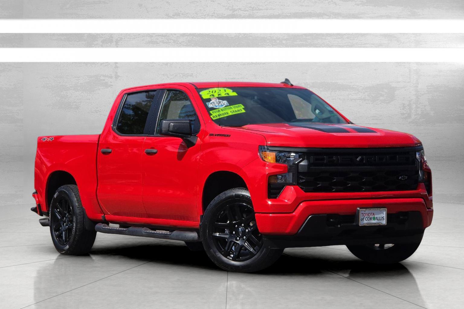 Used 2023 Chevrolet Silverado 1500 Custom w/ Rally Edition AWD/4WD image 2