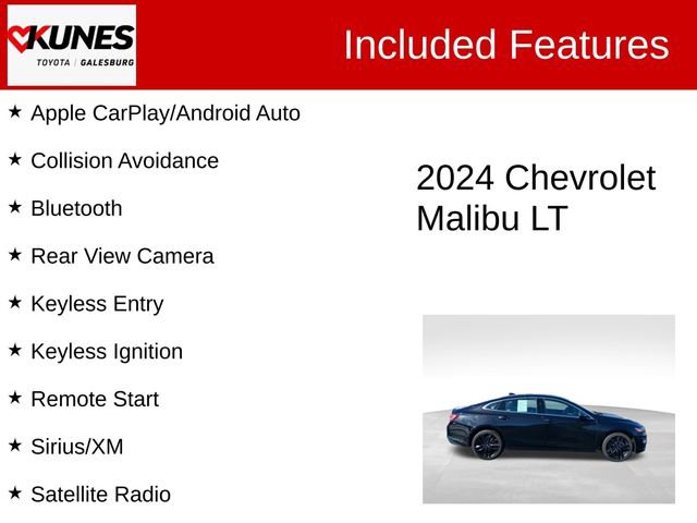 Used 2024 Chevrolet Malibu LT w/ Midnight Edition image 2