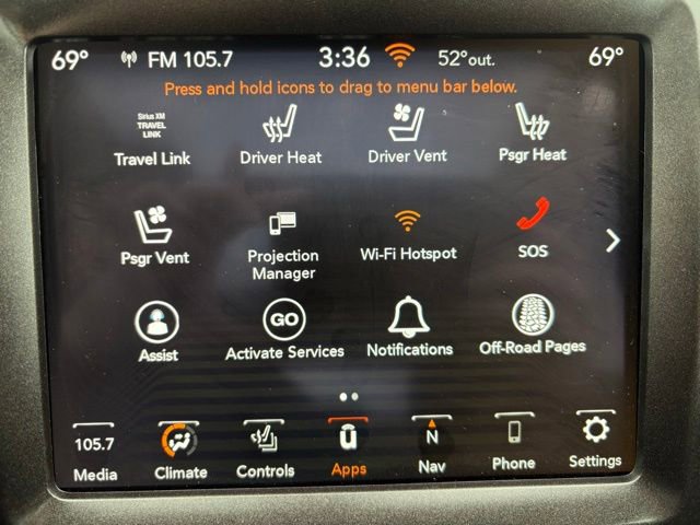 Used 2022 Jeep Cherokee Trailhawk w/ Trailhawk Elite Value Package AWD/4WD image 28
