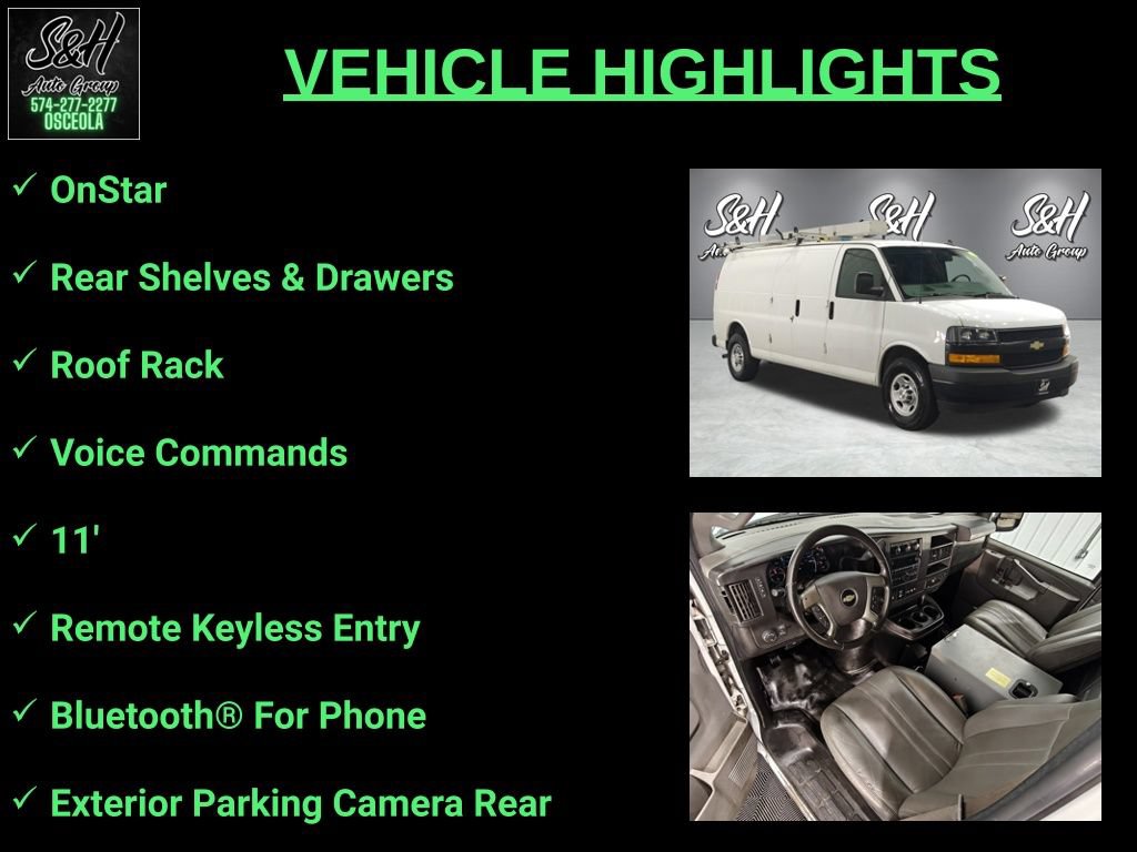 Used 2019 Chevrolet Express 3500 Extended w/ Driver Convenience Package RWD image 3