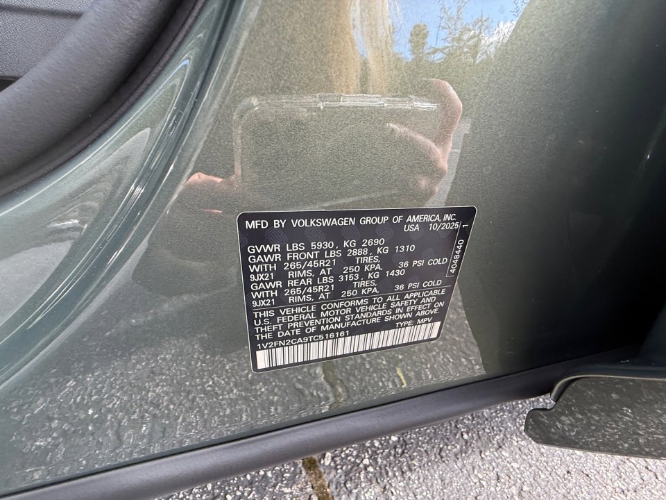 New 2026 Volkswagen Atlas SEL Premium R-Line image 35