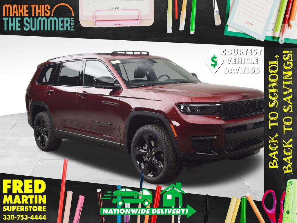 New 2025 Jeep Grand Cherokee L Limited w/ Luxury Tech Group II AWD/4WD 360° Tour