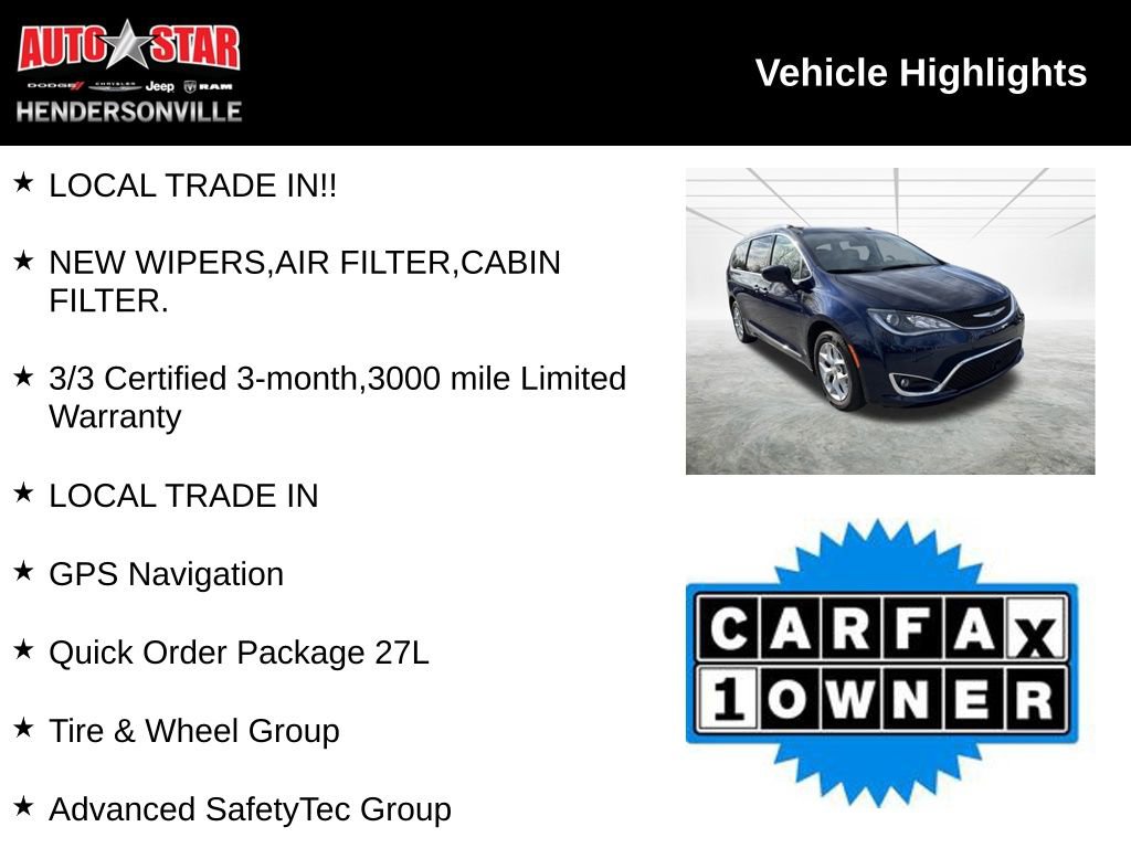 Used 2020 Chrysler Pacifica Touring-L w/ Tire & Wheel Group image 4