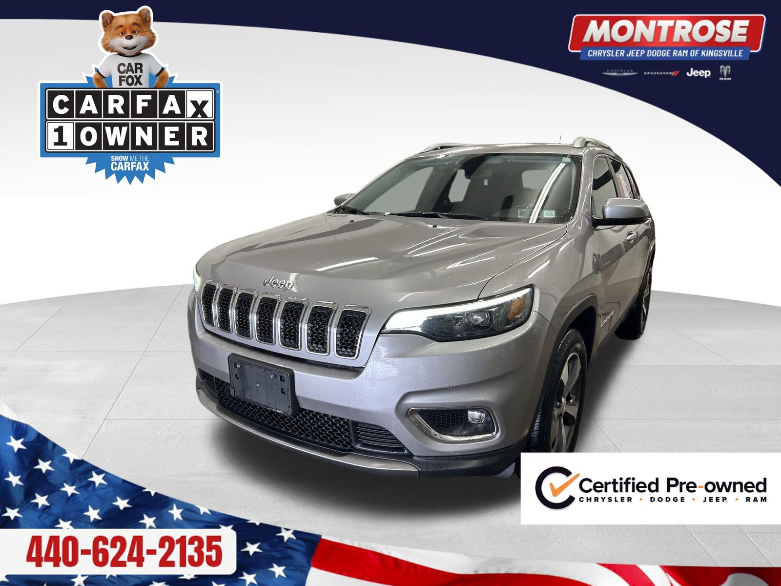 Certified 2020 Jeep Cherokee Limited image 3