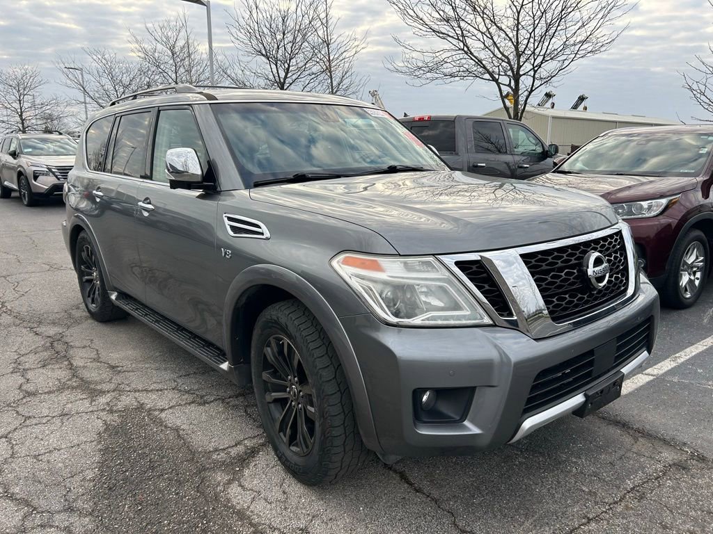 Used 2017 Nissan Armada Platinum w/ Captain Seat Package image 1