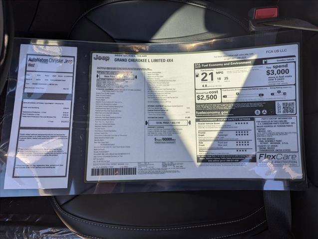 New 2025 Jeep Grand Cherokee L Limited image 16