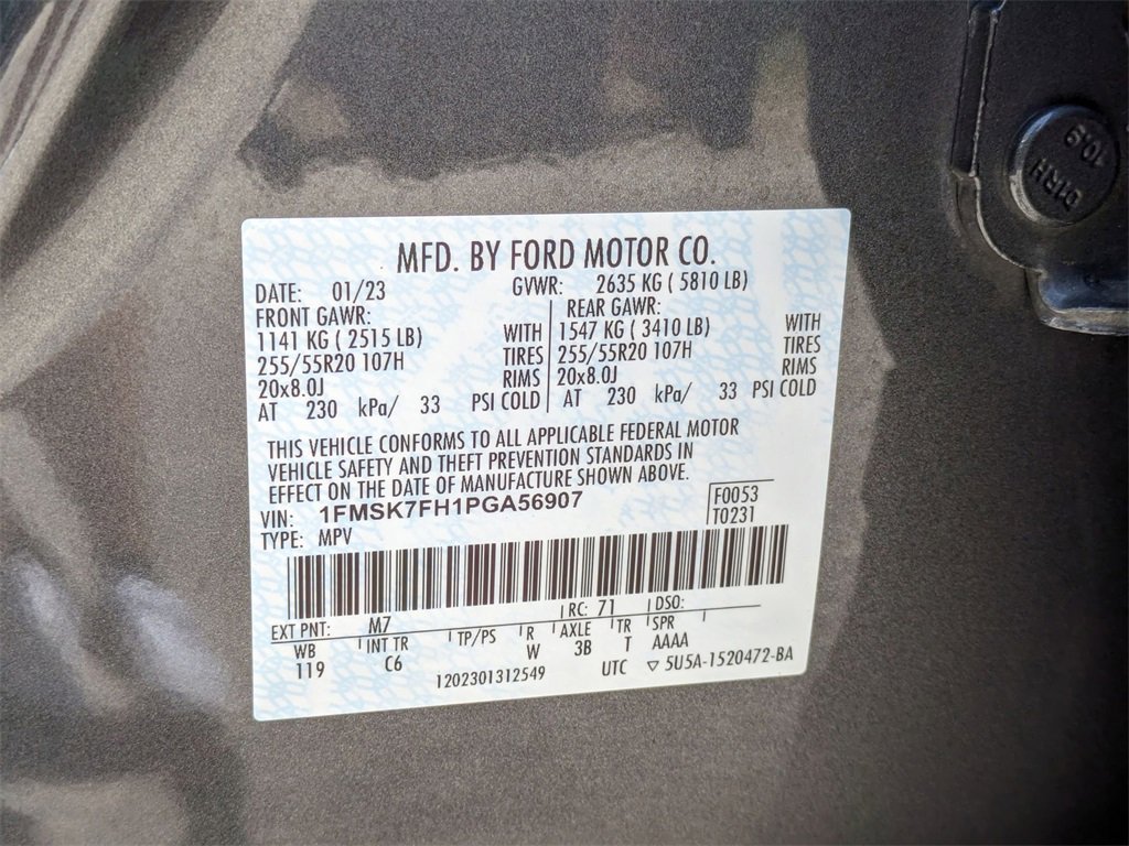 Used 2023 Ford Explorer Limited image 36