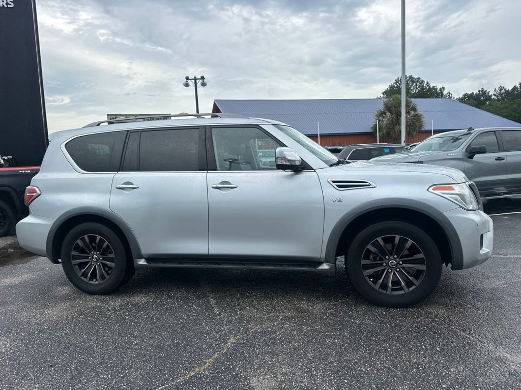 Used 2017 Nissan Armada Platinum w/ Captain Seat Package AWD/4WD image 2