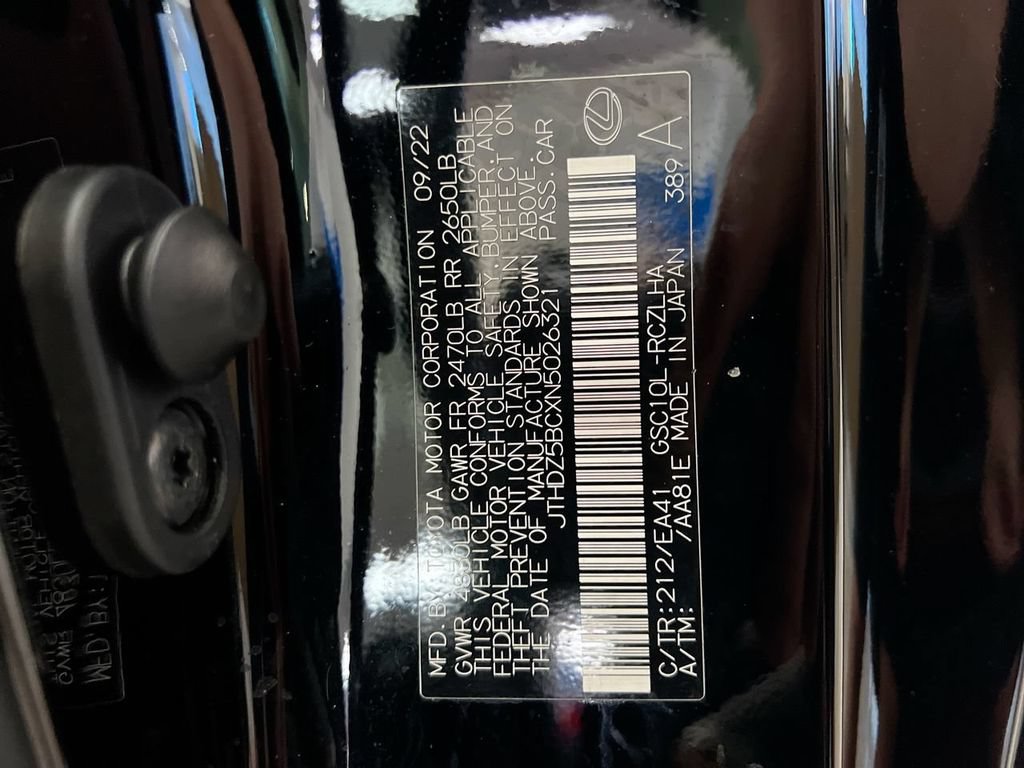 Certified 2022 Lexus RC 350 w/ Premium Package RWD image 22