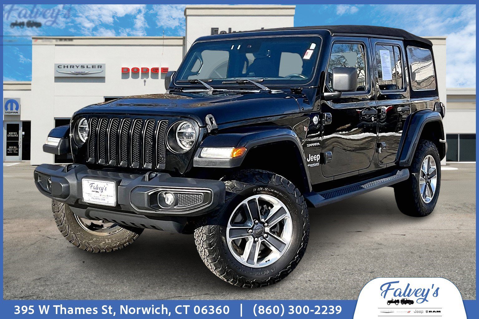 Used 2019 Jeep Wrangler Unlimited Sahara w/ Advanced Safety Group