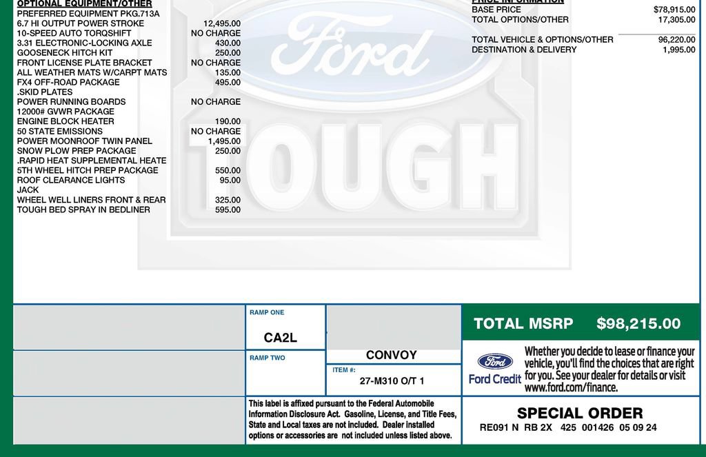 Used 2024 Ford F350 Platinum AWD/4WD image 4