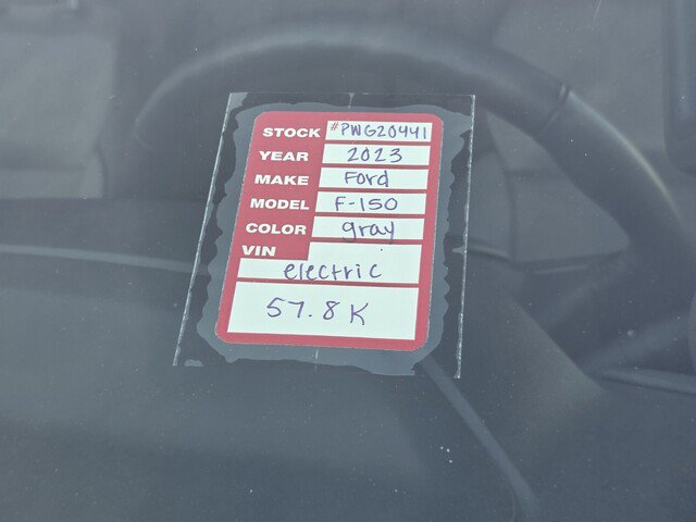 Used 2023 Ford F150 Lightning Lariat AWD/4WD image 17