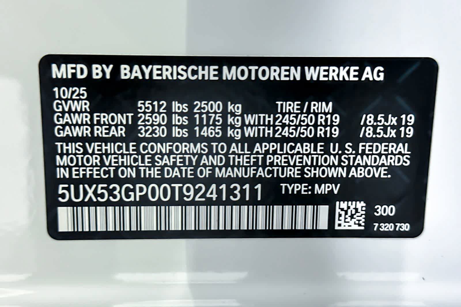 Used 2026 BMW X3 xDrive30i w/ Convenience Package AWD/4WD image 27