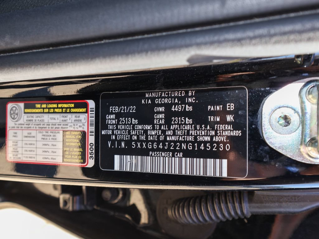 Used 2022 Kia K5 GT-Line AWD/4WD image 30