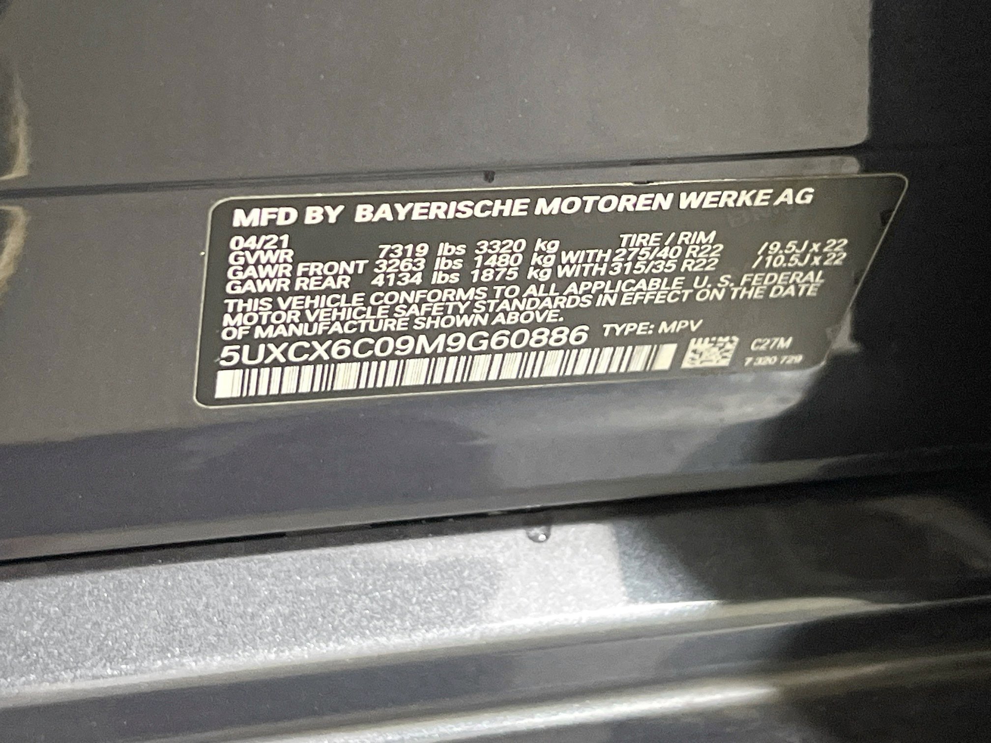 Used 2021 BMW X7 M50i AWD/4WD image 35