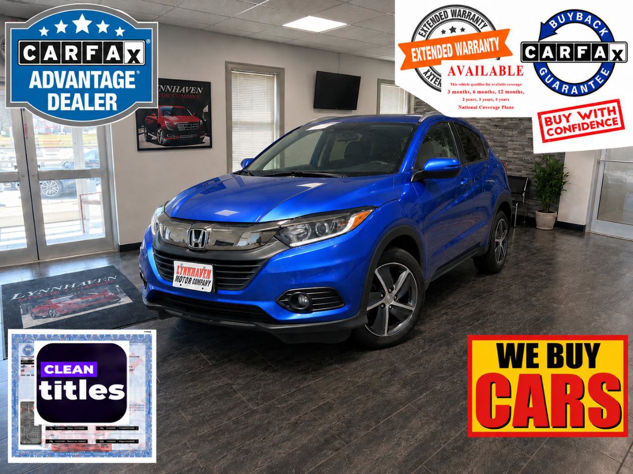 Used 2021 Honda HR-V EX image 1