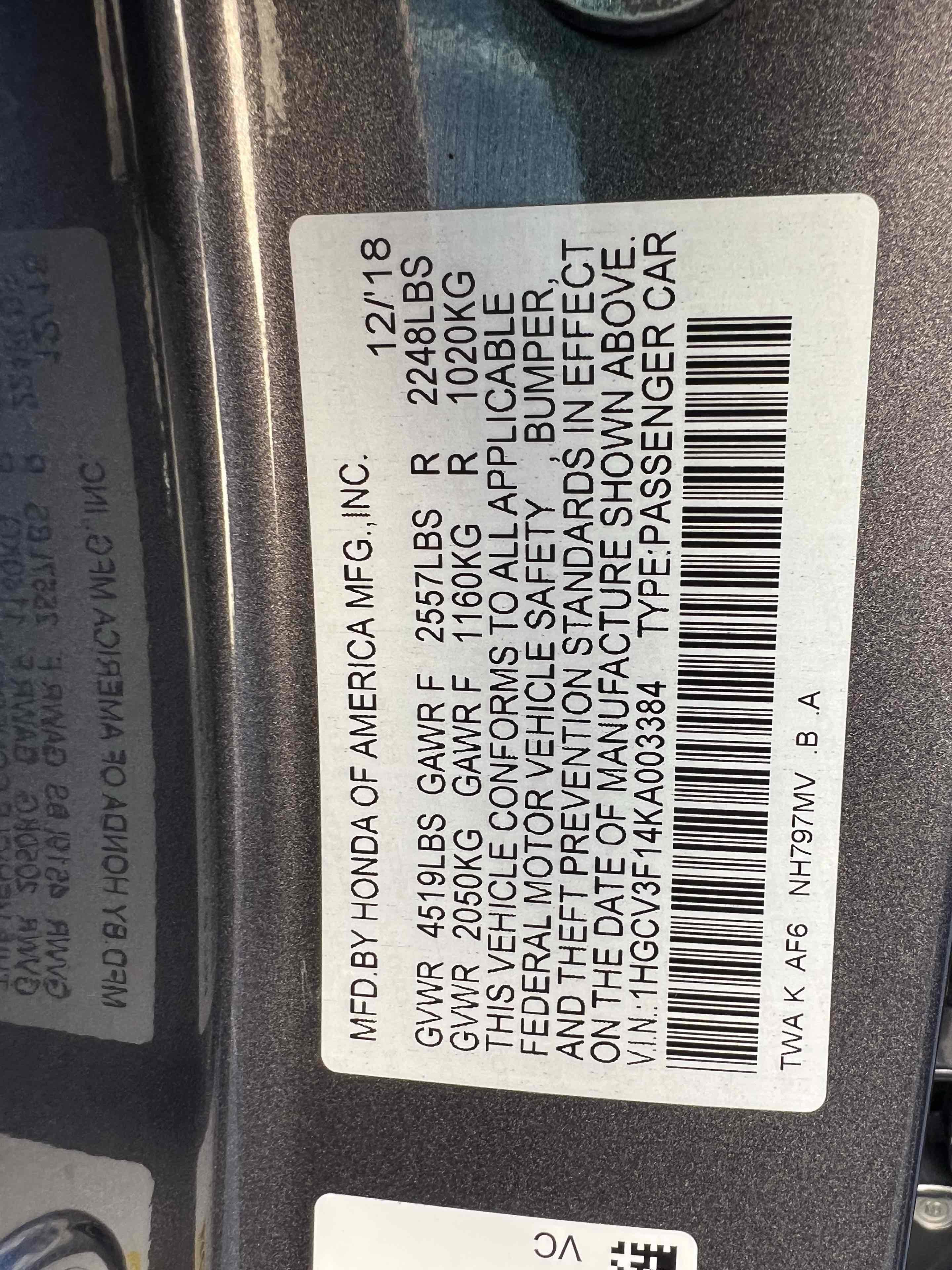 Used 2019 Honda Accord Hybrid image 10