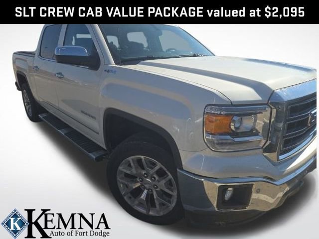Used 2015 GMC Sierra 1500 SLT w/ SLT Crew Cab Value Package
