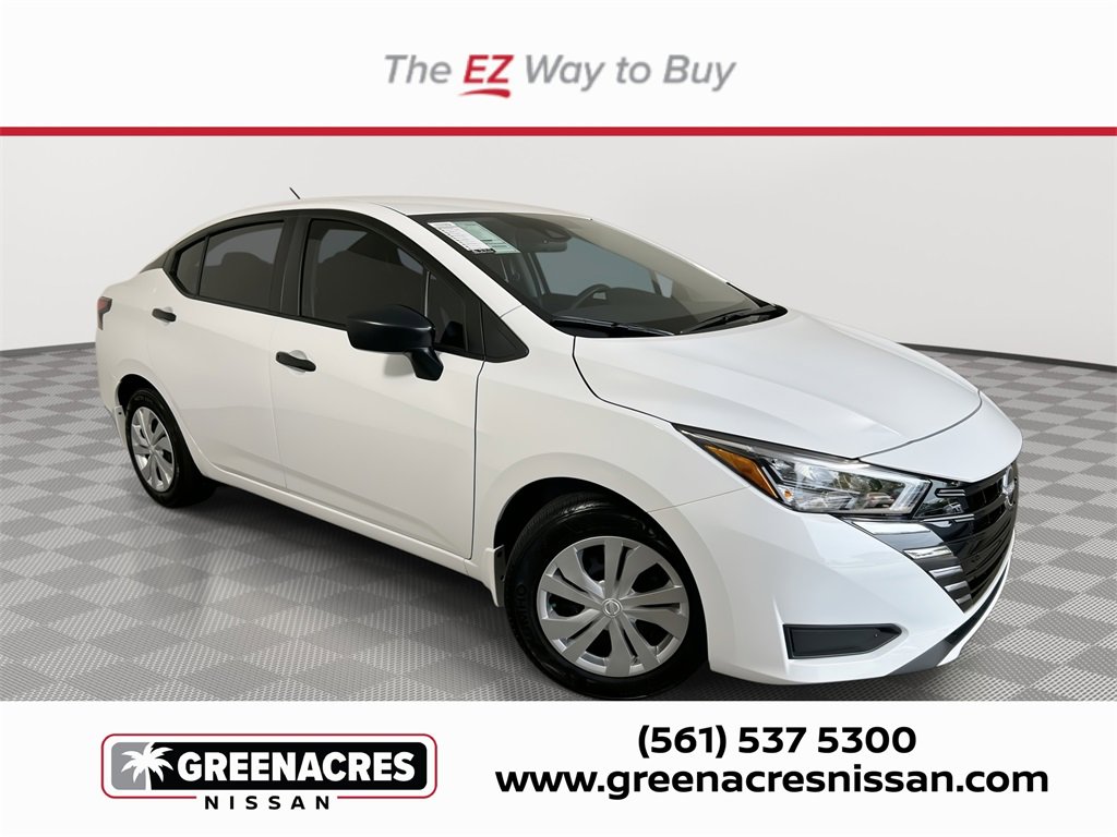 Certified 2025 Nissan Versa S w/ Trunk Package