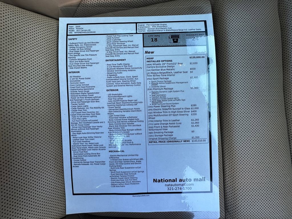 Used 2020 Porsche 911 Carrera 4S image 49