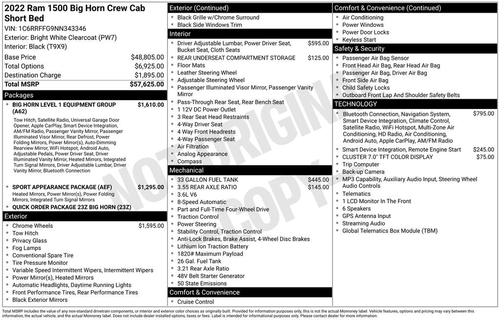 Used 2022 RAM 1500 Big Horn image 41