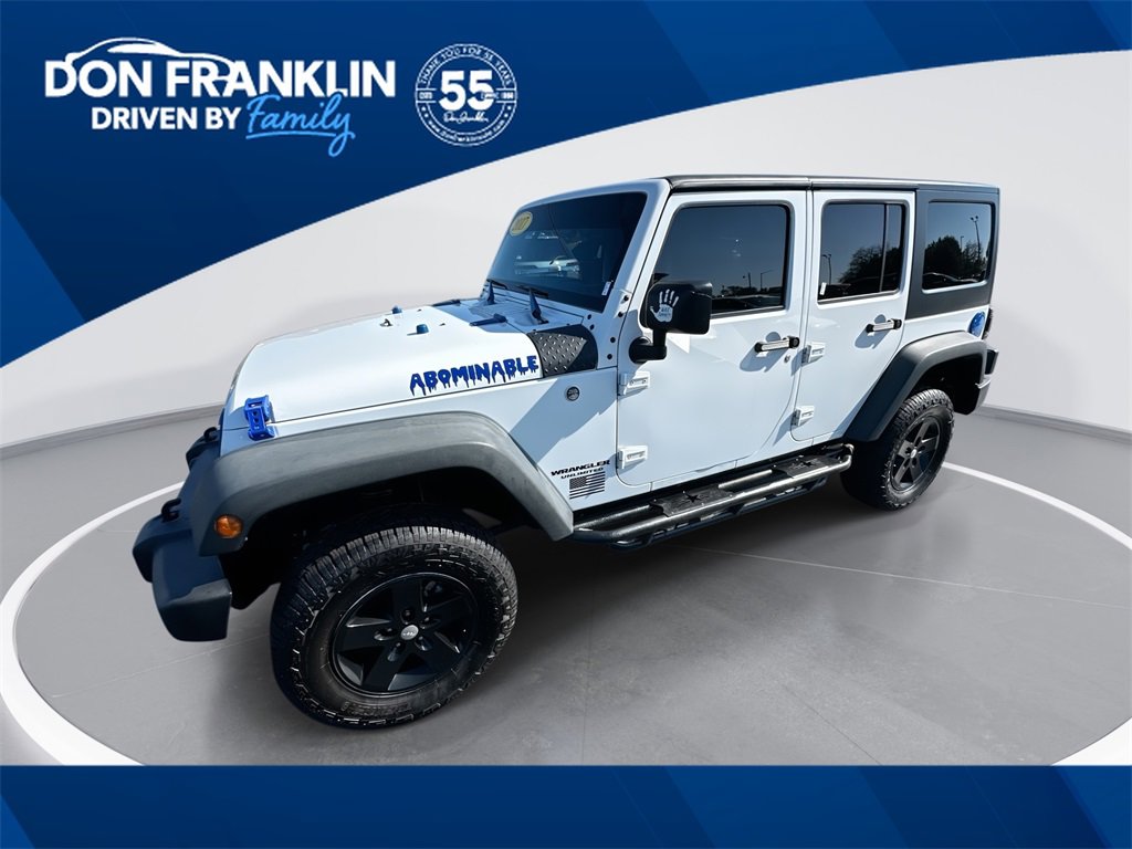Used 2017 Jeep Wrangler Unlimited Sport w/ Quick Order Package 24S