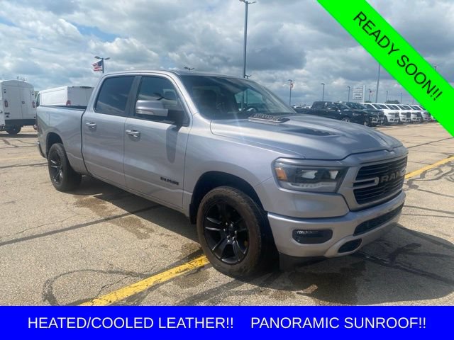 Used 2021 RAM 1500 Sport w/ Leather & Sound Group AWD/4WD image 1
