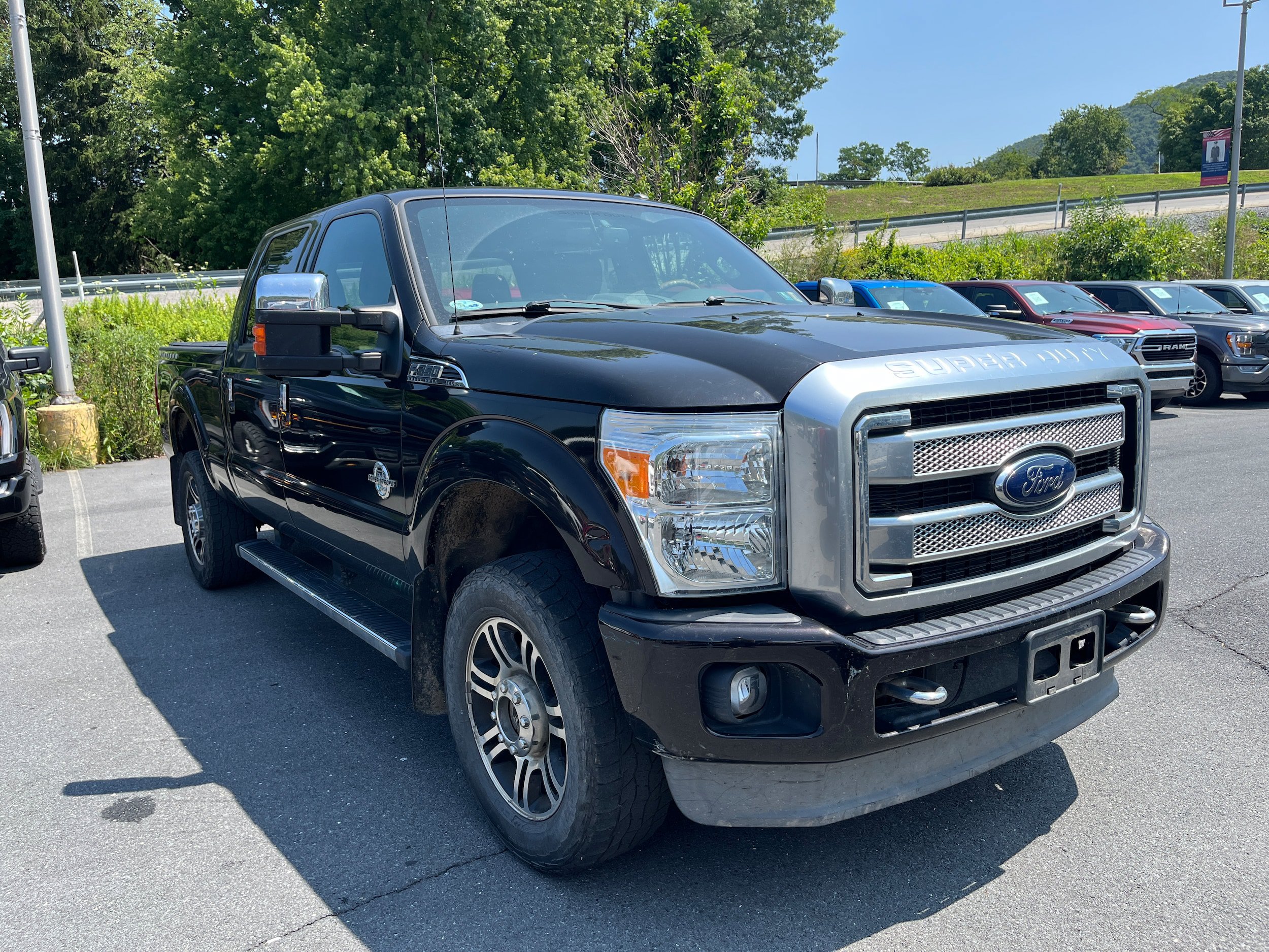 Used 2013 Ford F350 Platinum AWD/4WD image 4