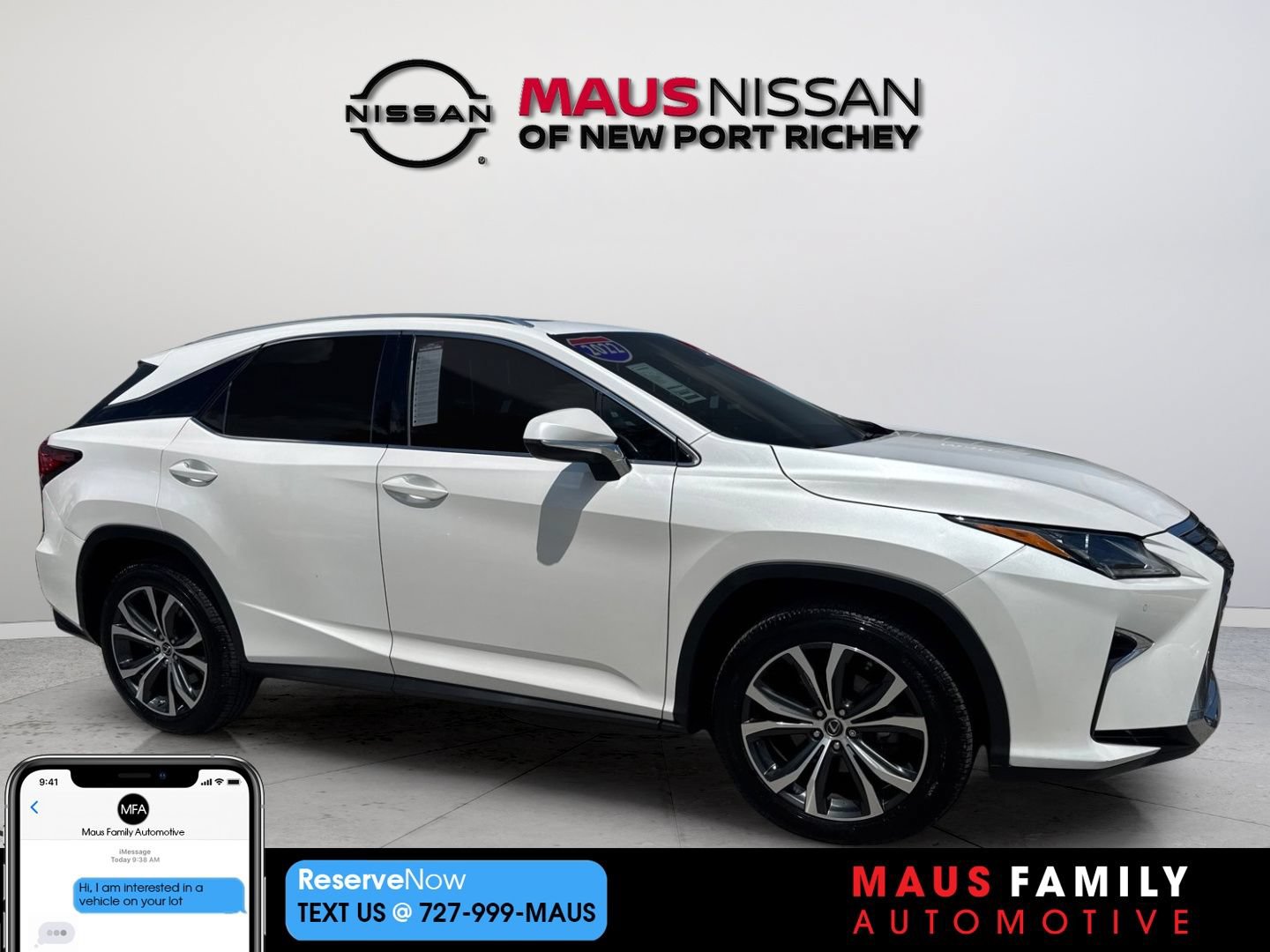 Used 2019 Lexus RX 350 FWD w/ Navigation Package
