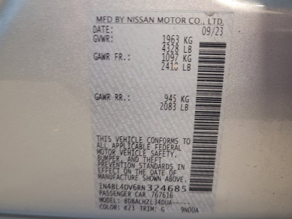 Used 2024 Nissan Altima 2.5 SV image 33