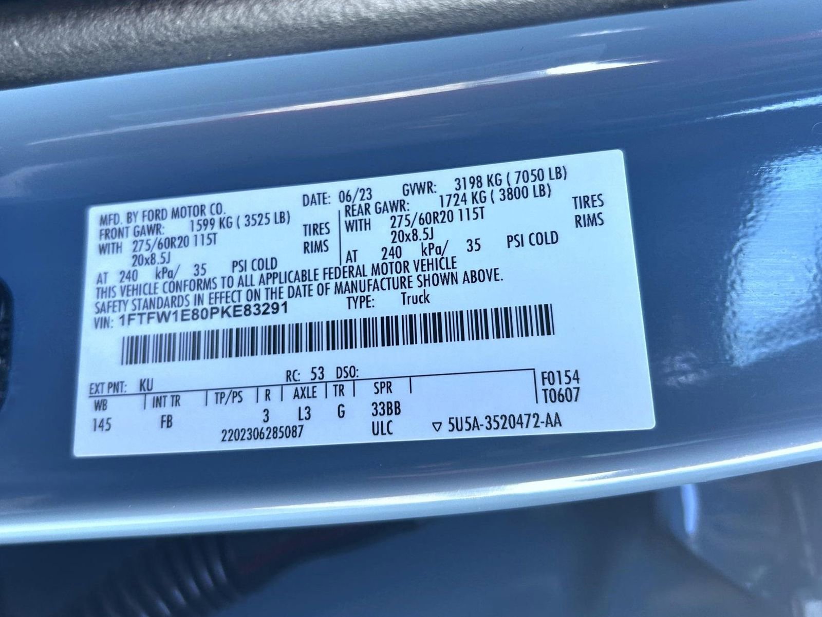 Used 2023 Ford F150 XLT w/ Equipment Group 302A High image 25