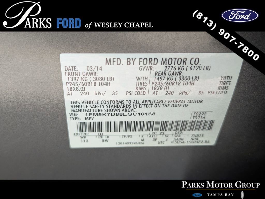 Used 2014 Ford Explorer XLT w/ Equipment Group 202A image 34