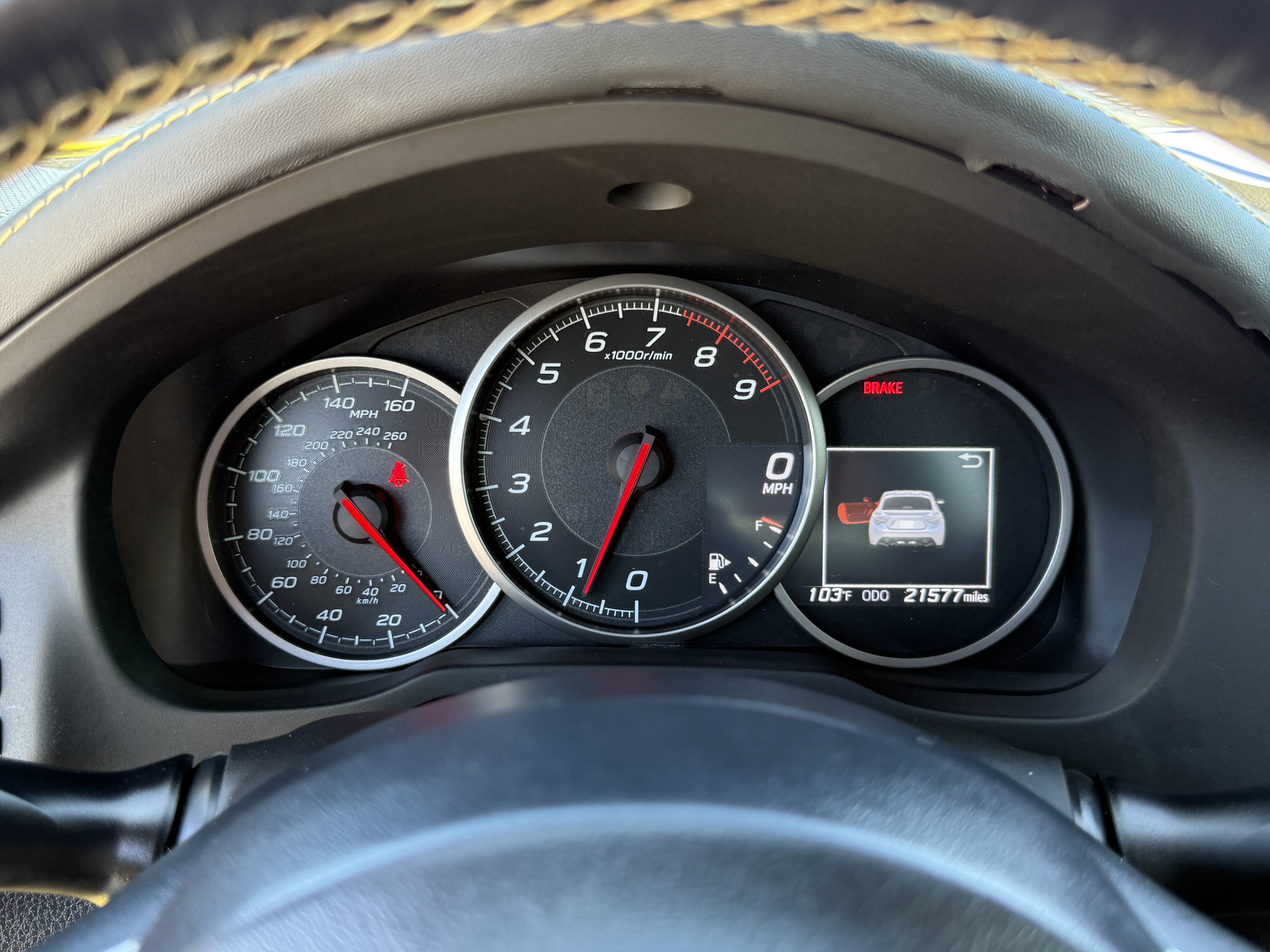 Used 2017 Subaru BRZ Series.Yellow RWD image 24