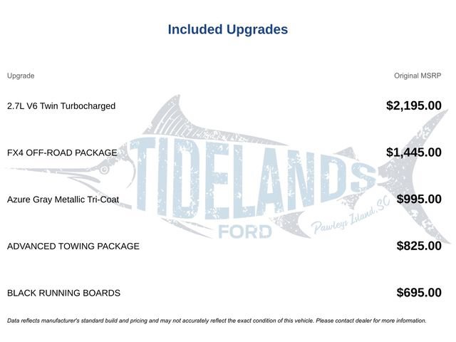 Used 2024 Ford Ranger Lariat w/ FX4 Off-Road Package AWD/4WD image 2