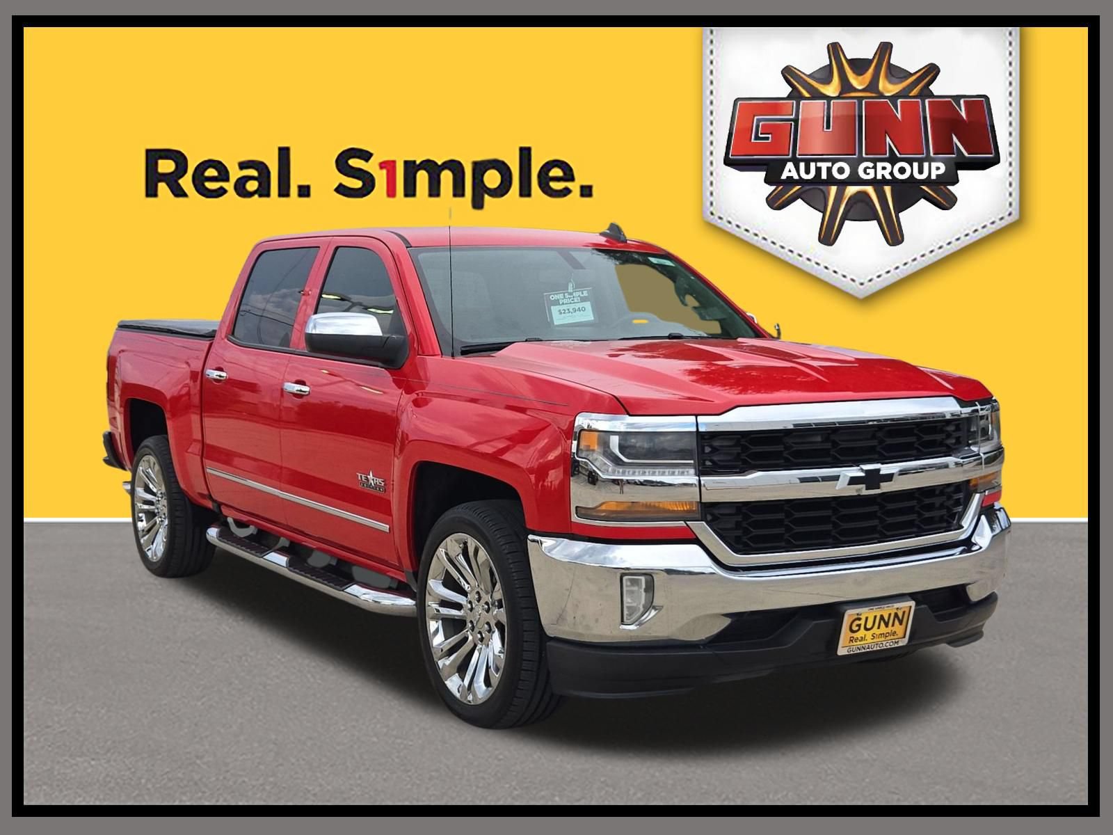 Certified 2016 Chevrolet Silverado 1500 LT w/ Texas Edition RWD image 1