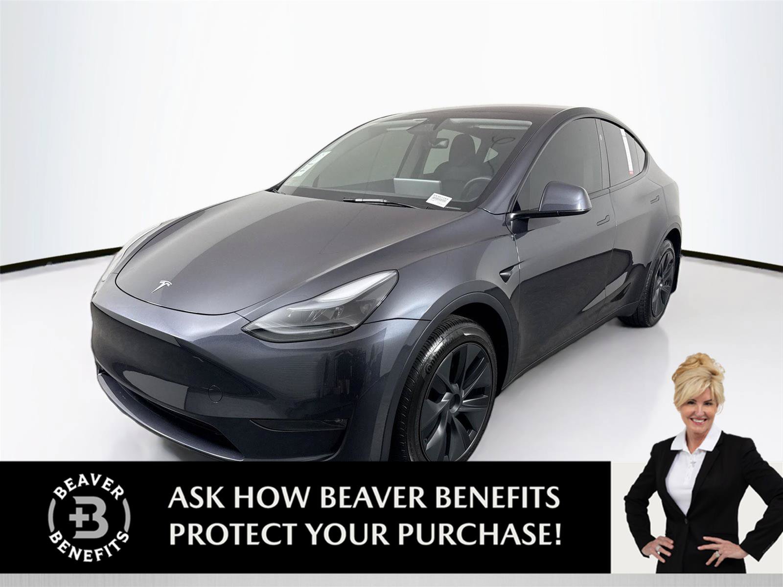 Used 2025 Tesla Model Y Long Range AWD/4WD image 1